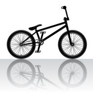 trail bike silhouette