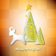 Paper Christmas tree N2