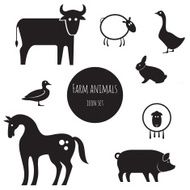 Farm Animals Icon Set N2