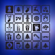 Christmas icons set N167