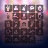 Christmas icons set N168