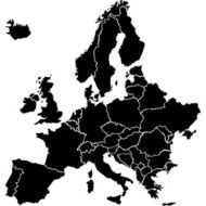 Chunky Europe Map