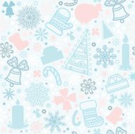 Christmas seamless pattern N154