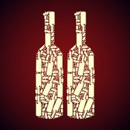 pattern bottle N2