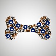 bone pattern color