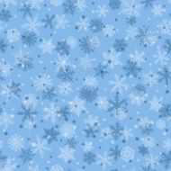 Seamless snowflakes N4