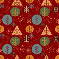 Christmas seamless pattern N155