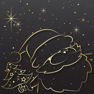 christmas card N197