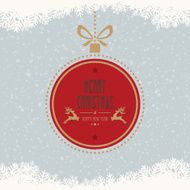 christmas ball merry snowflakes background N3