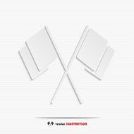Abstract flags web icon N2