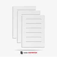 Abstract documents web icon