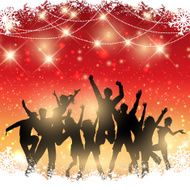 Christmas party background N2