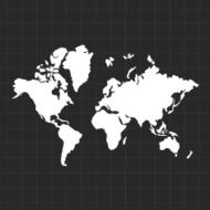 map vector black