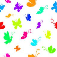 Background butterflies