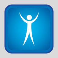 Human silhouette design N3