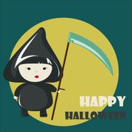 Happy Halloween greeting card N15
