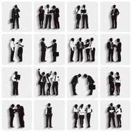 Vector of Business People Working N2