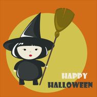 Happy Halloween greeting card N16