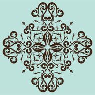Baroque nice art element
