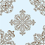 Corner swirl set