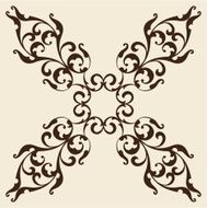 Vintage classic art element N2