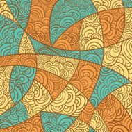 Retro background in vector