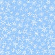Seamless snowflakes N5
