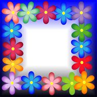 bright background with flowers for a design N3