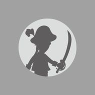 silhouette avatar portrait picture N6