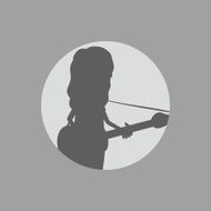 silhouette avatar portrait picture N10
