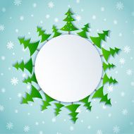 Christmas forest