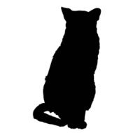 cat silhouette 3