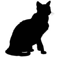 cat silhouette 4