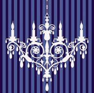 Chandelier Silhouette N7