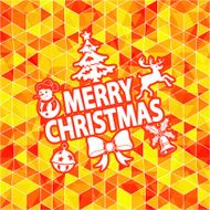 Christmas Mosaic Pattern