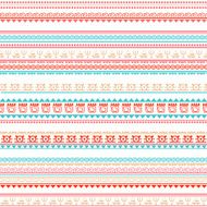 Tribal ethnic seamless pattern N8