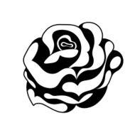Flower silhouette