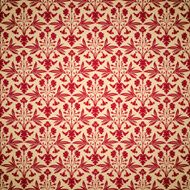 Vintage Floral Seamless Background N19