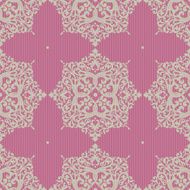 Vector seamless pattern in Victorian style N26