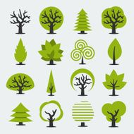 Set of vector trees