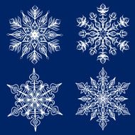 snowflakes set N7