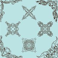 Vintage corner set