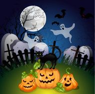 Halloween Party Background N8