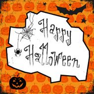 Happy Halloween greeting card N17