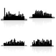 Building silhouettes N16
