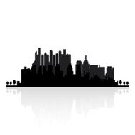 Building silhouettes N27