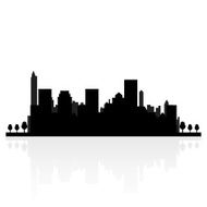 Building silhouettes N29