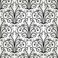 Seamless floral abstract ornament N2
