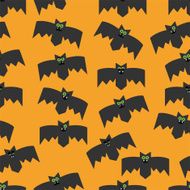 Seamless pattern of bats