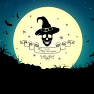 Vector Halloween Background N11